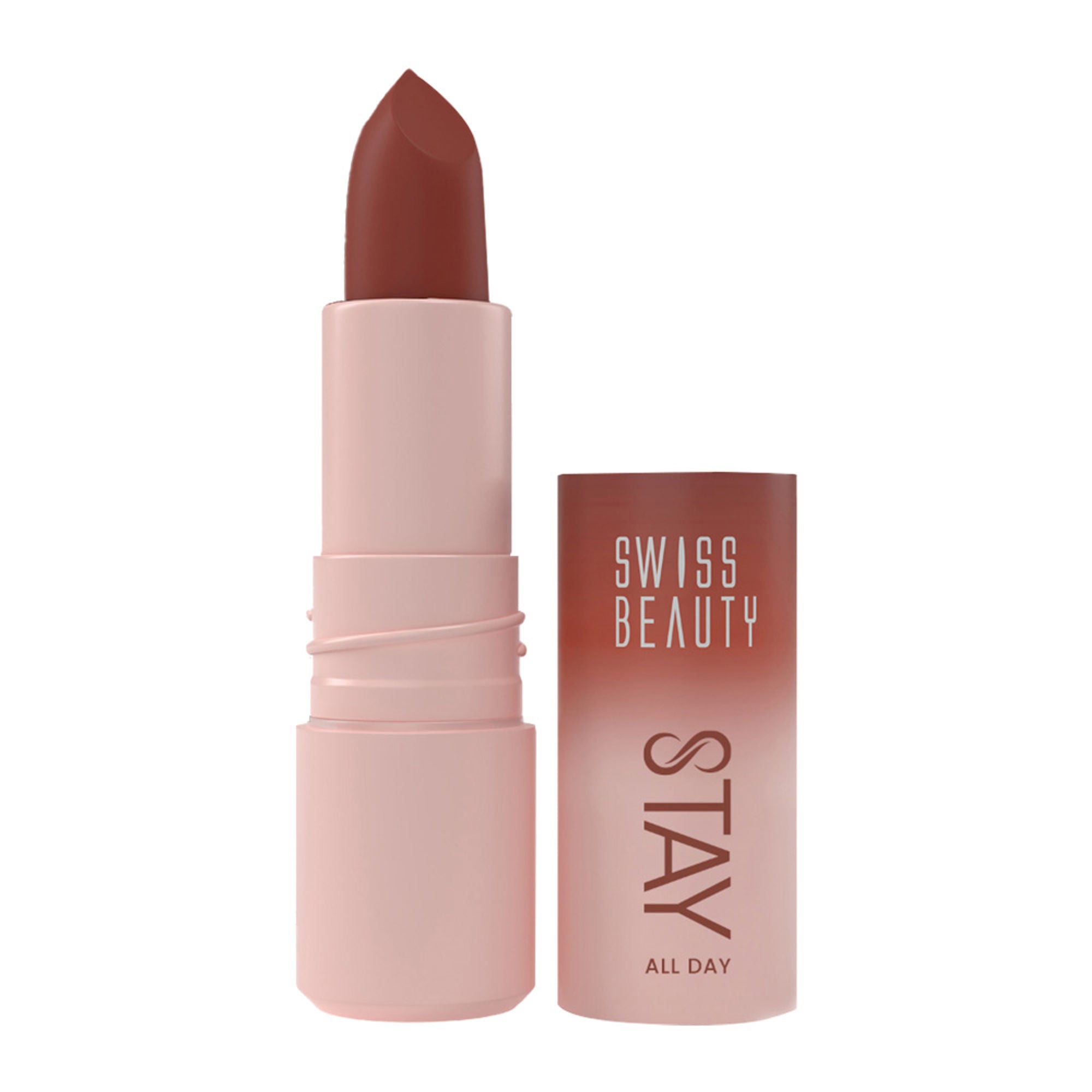 Swiss Beauty Stay All Day Lipstick - 09 Quirky - Distacart