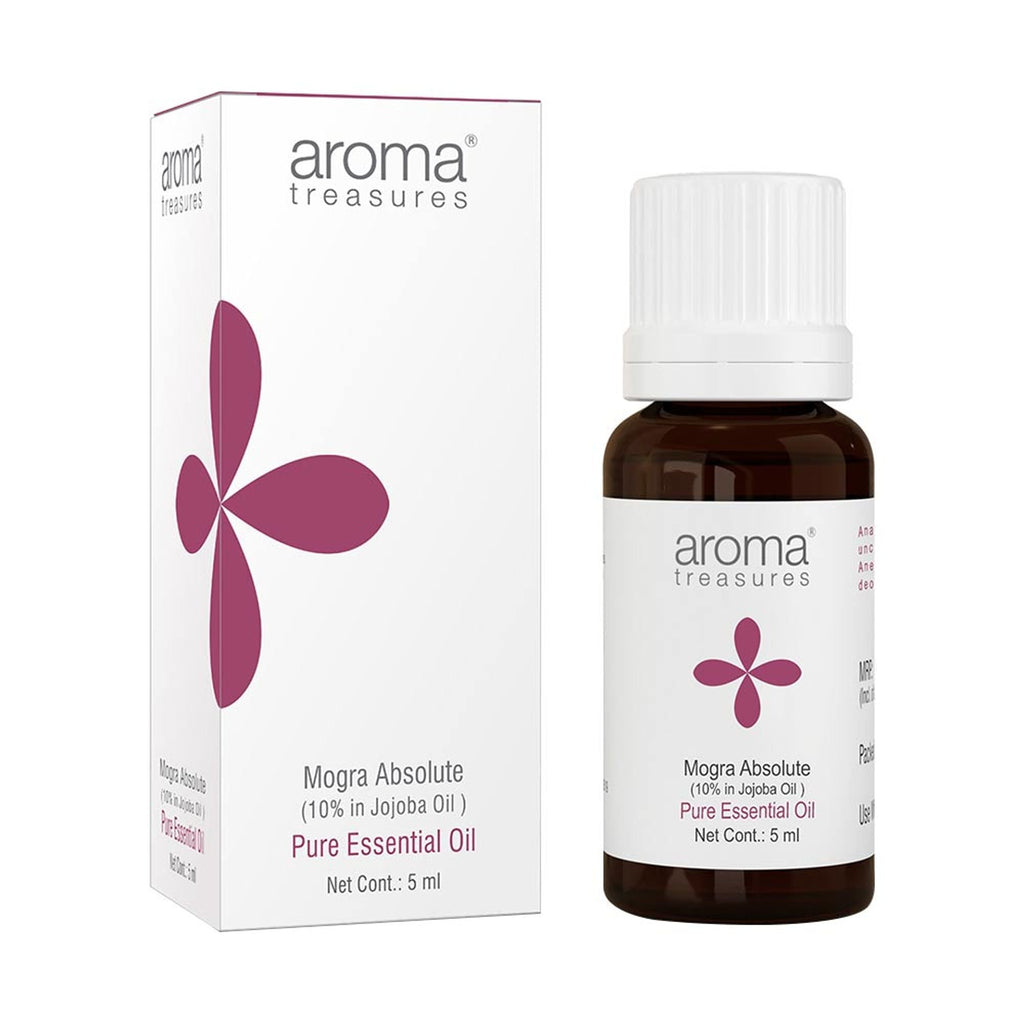 Aroma Treasures Mogra Absolute Pure Essential Oil - Distacart