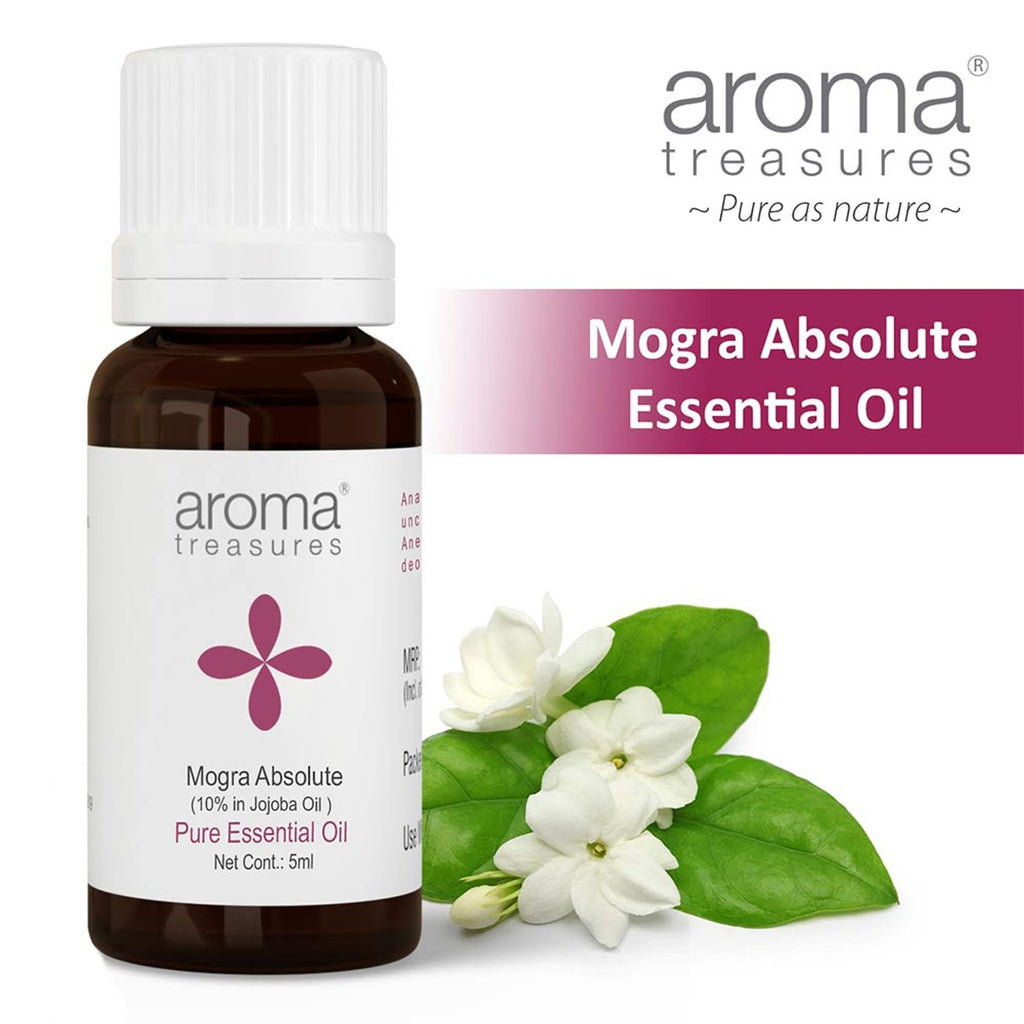 Aroma Treasures Mogra Absolute Pure Essential Oil - Distacart