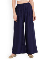 TAG 7 Women Pack of 3 Solid Wide Leg Palazzos