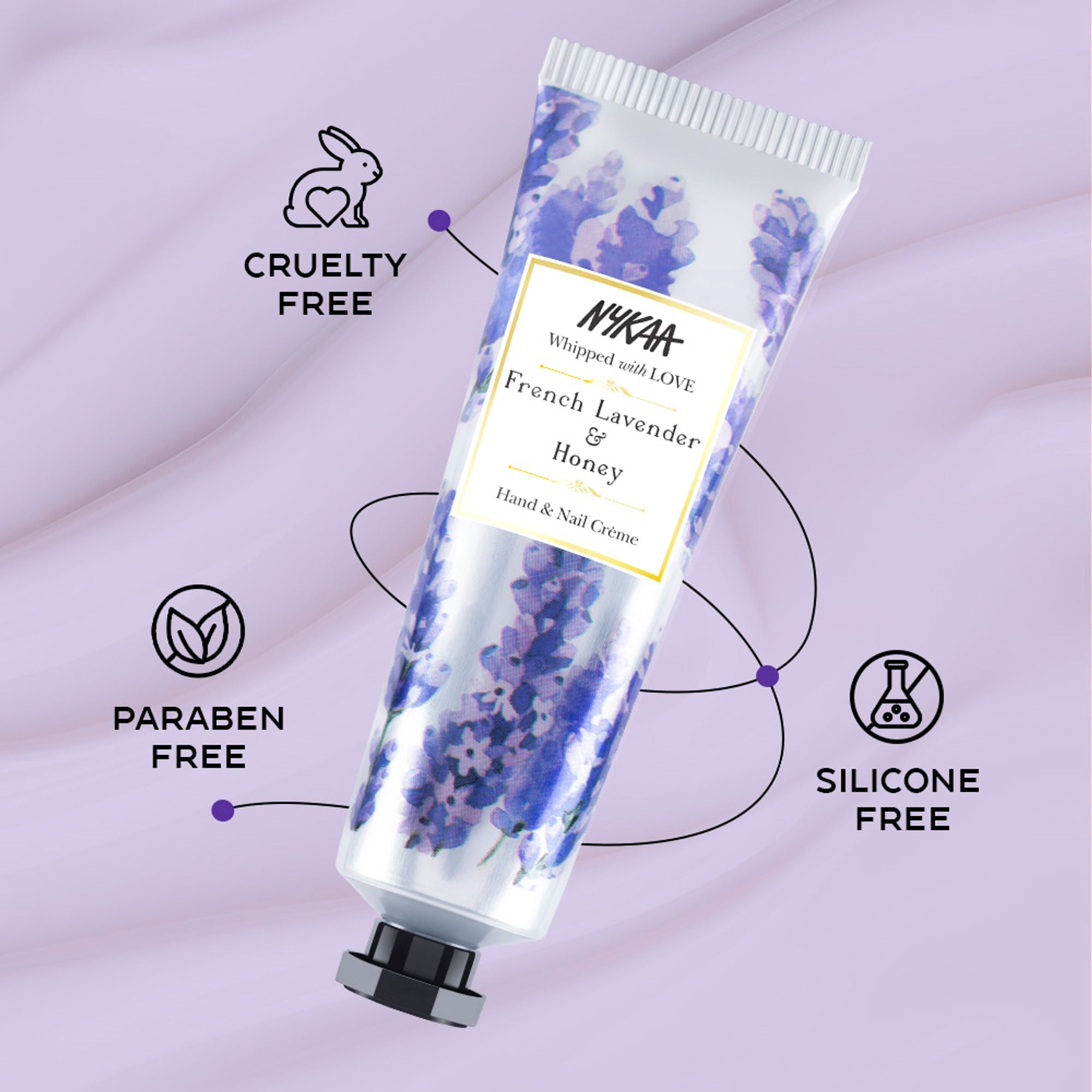 Wanderlust Hand & Nail Creme - French Lavender & Honey - Distacart