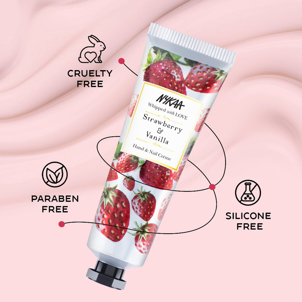 Wanderlust Hand & Nail Creme - Strawberry & Vanilla - Distacart
