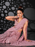 Tikhi Imli Embellished Saree - Distacart