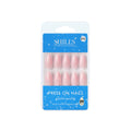 shills professional reusable press on nails almond spn655