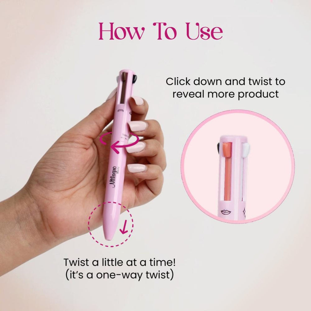 Milagro Beauty On-The-Go 4 In 1 Makeup Pen