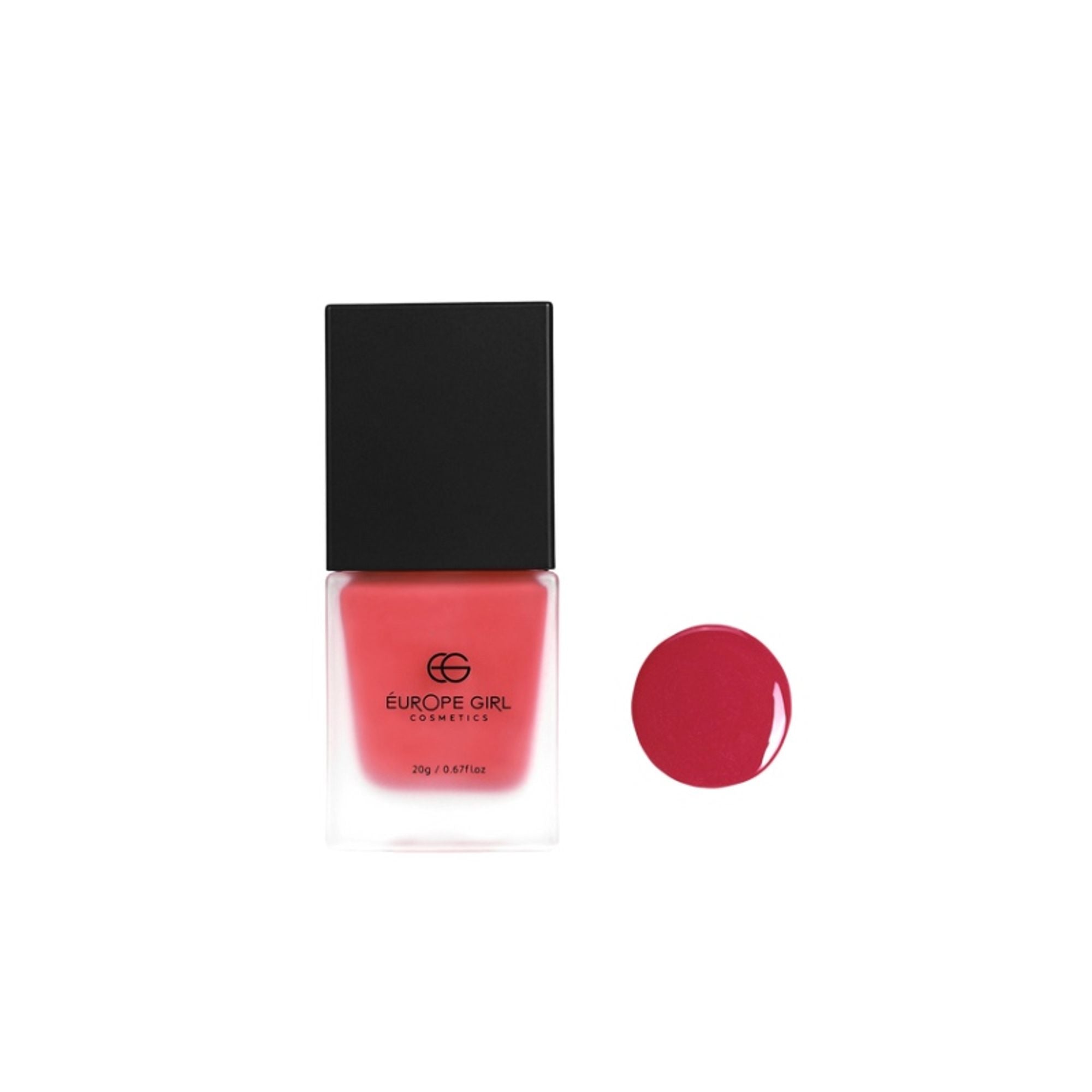 Europe Girl Cheek Dew Liquid Blush - EG-02 Cherry