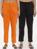 TAG 7 Women Pack of 2 Solid Leggings