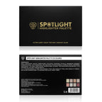 PAC Studio Spotlight Highlighter Palette - Highly Pigmented Silky Smooth Texture, Radiant Glow in One Swipe