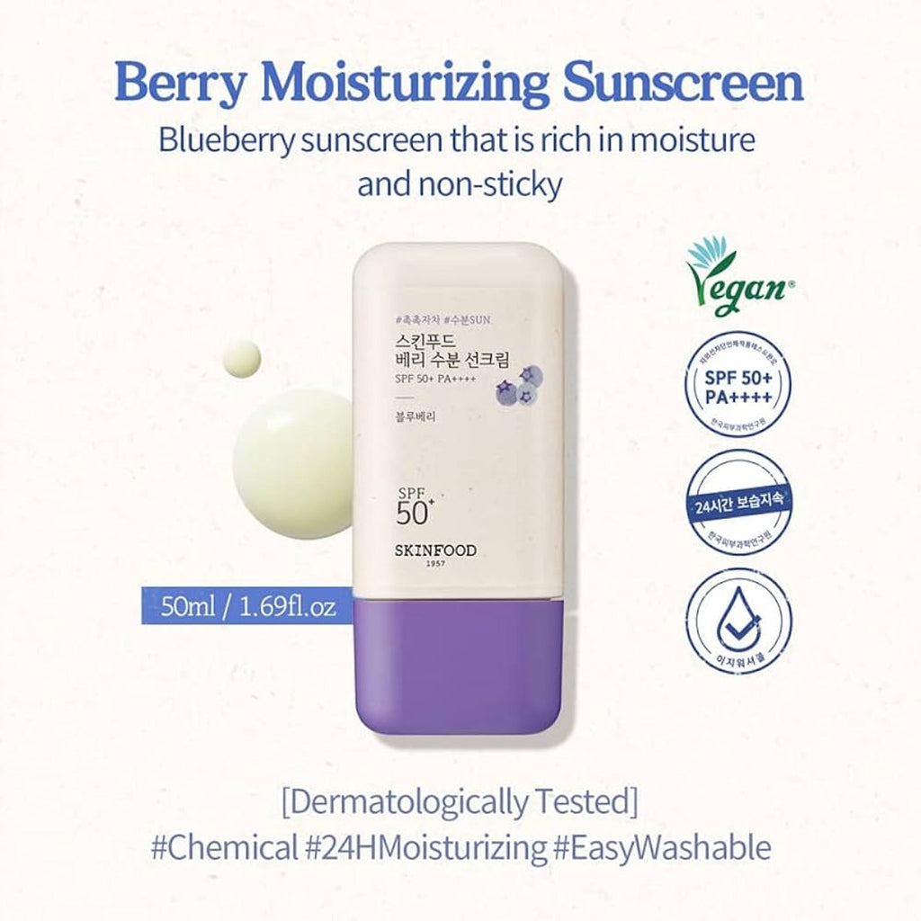 Skinfood Berry Moisturizing Sun Cream SPF 50+ PA++++