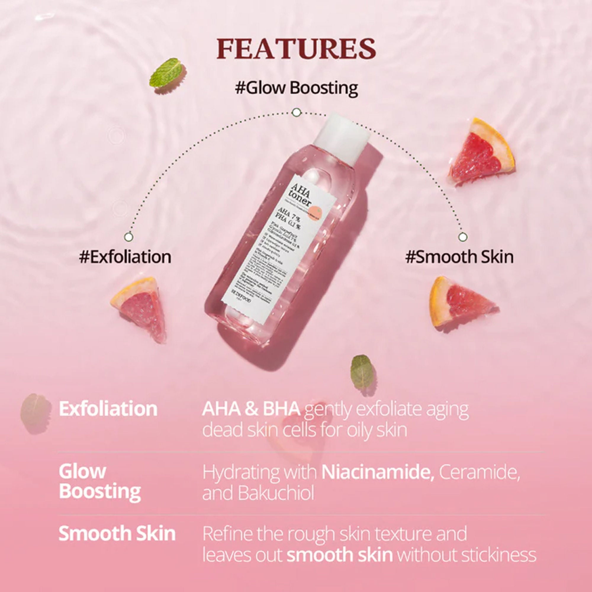 Skinfood Pink Grapefruit Aha Toner
