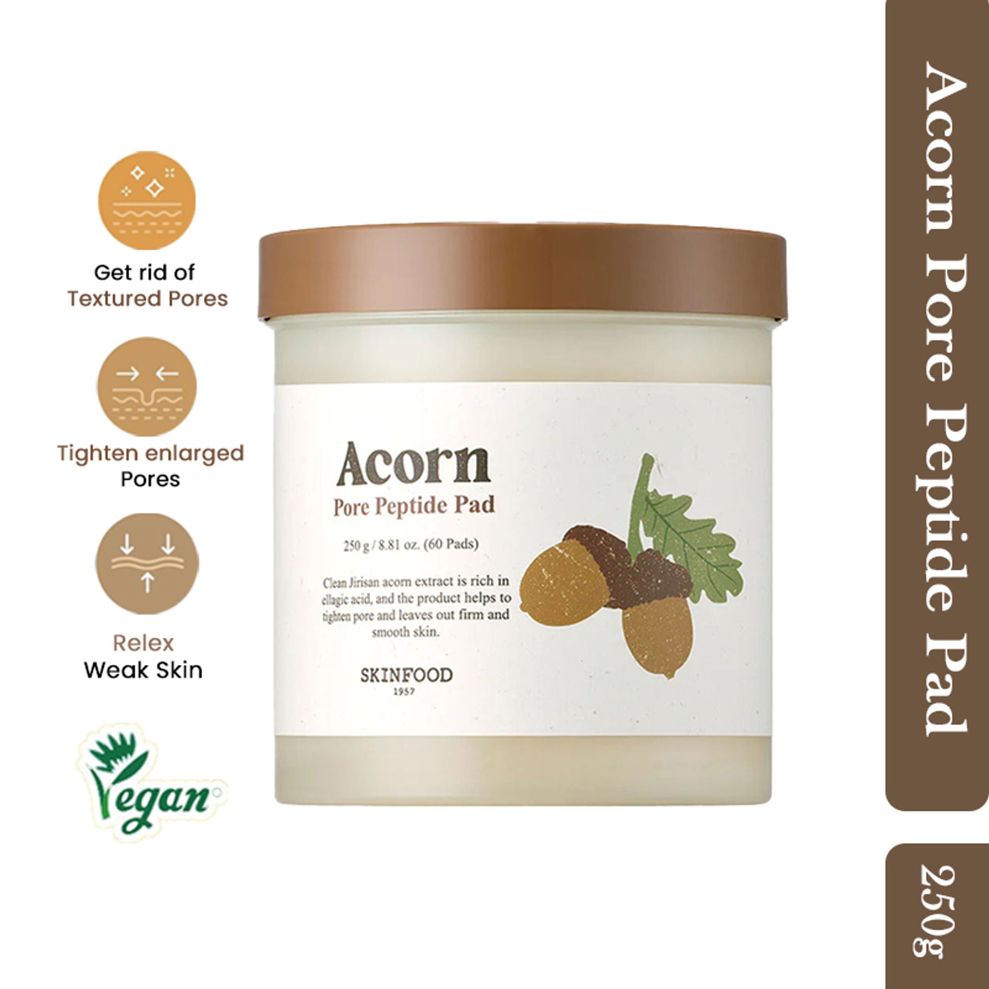 Skinfood Acorn Pore Peptide Pad