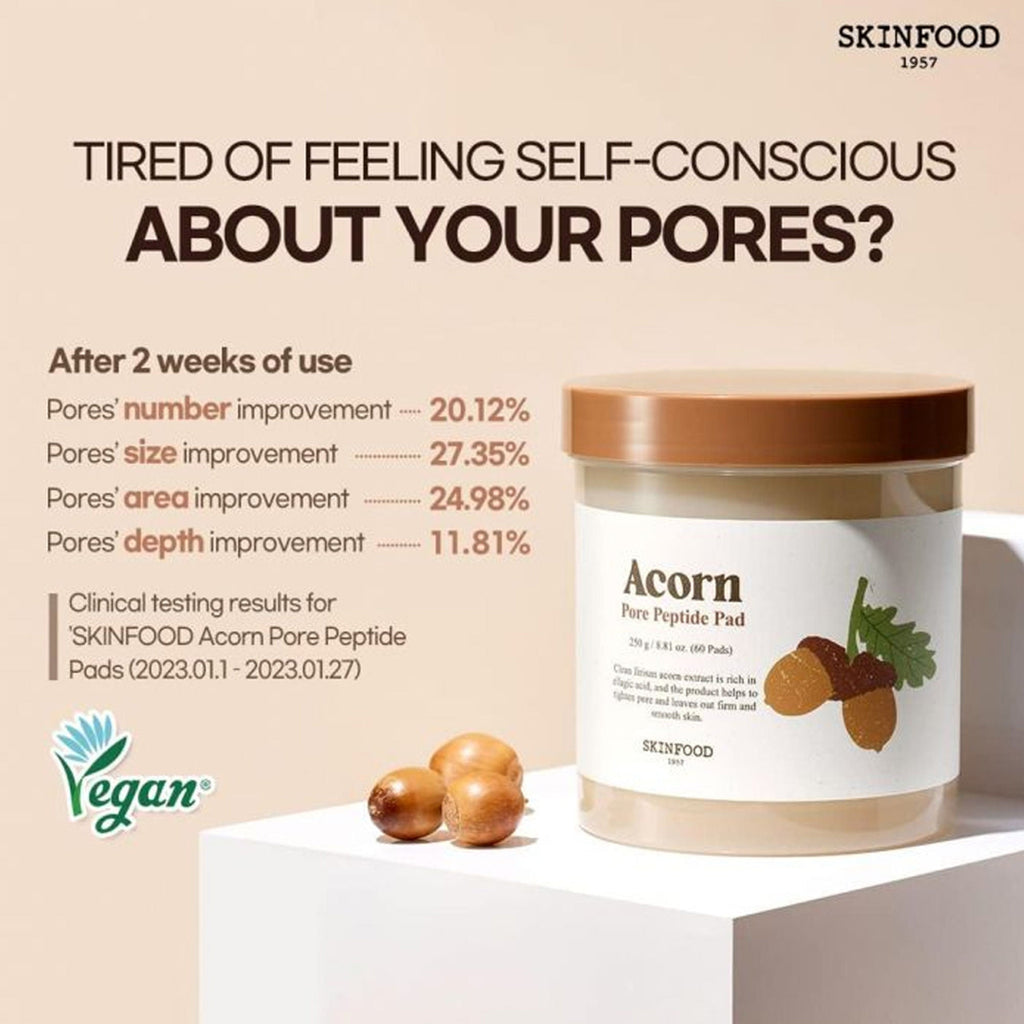 Skinfood Acorn Pore Peptide Pad