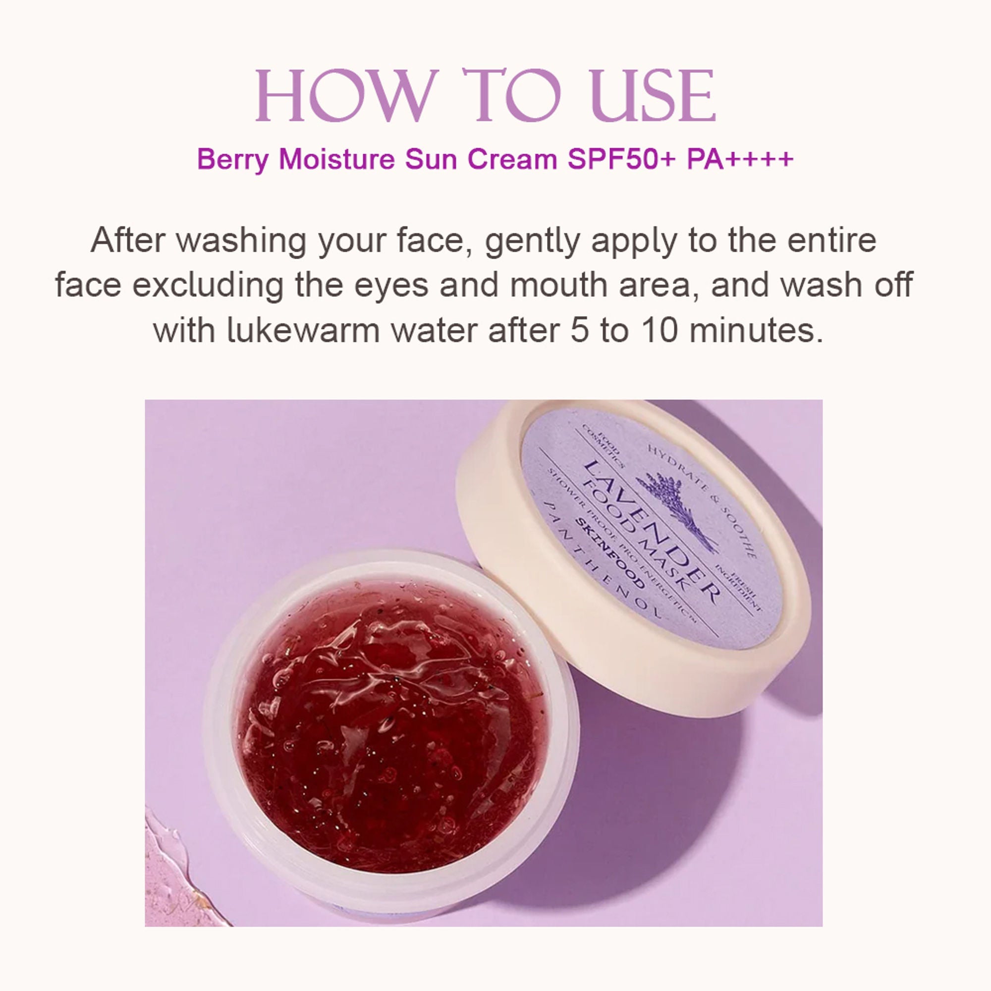Skinfood Lavender Food Mask