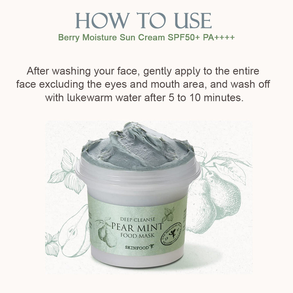 Skinfood Pear Mint Food Mask
