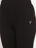 TAG 7 Women Pack Of 2 Solid Comfort-Fit Ankle-Length Leggings