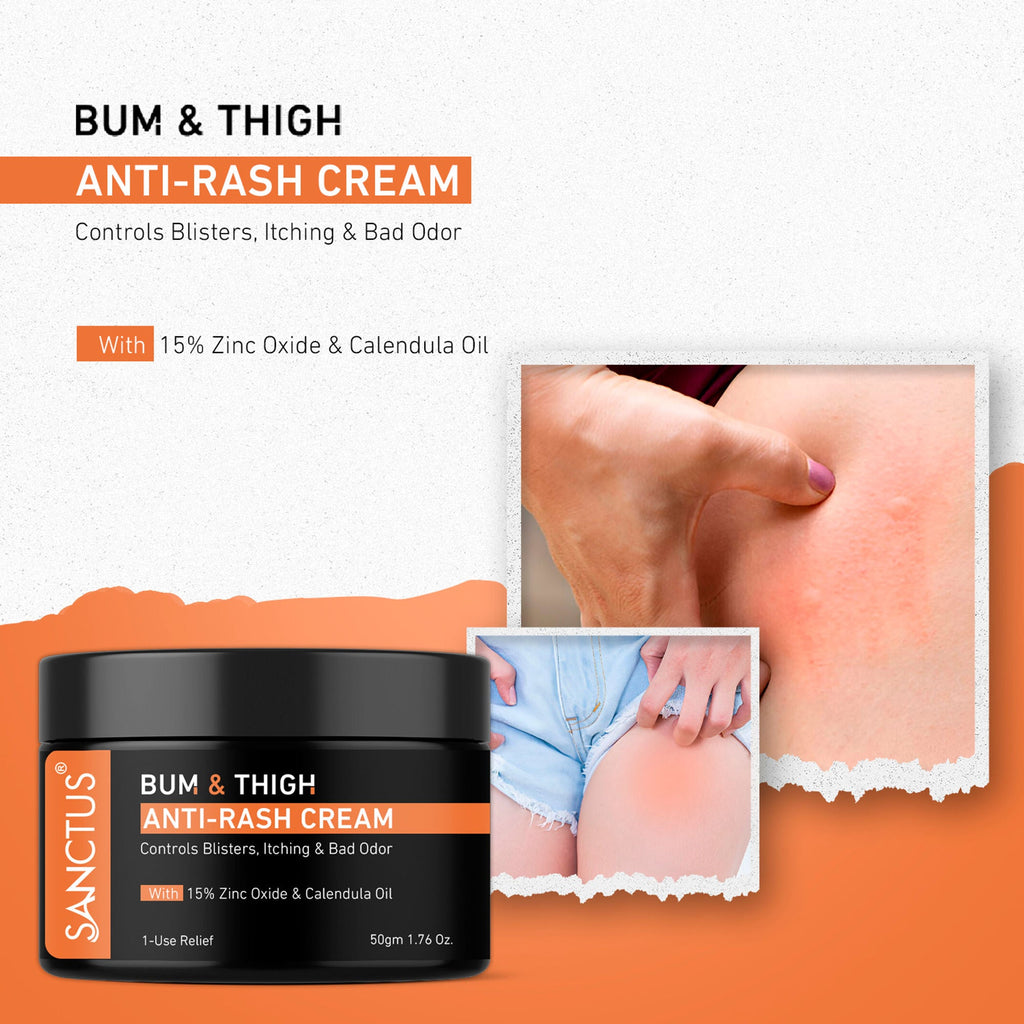 SANCTUS Bum & Thigh Anti-Rash Cream - Distacart