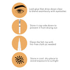 Miss Claire Lashglue Liner - White Transparent