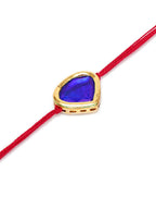 Designer kundan Rakhi - Ruby Raang - Distacart