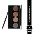 PAC Studio SuperBrowww Palette X4 01 Arch My Brows -Cream & Powder Formula Natural Shades Seamless Blending