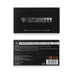 PAC Studio SuperBrowww Palette X4 02 Brow Binge - Cream & Powder Formula, Natural Shades, Seamless Blending