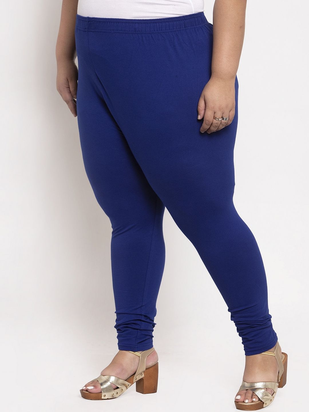 TAG 7 Women Plus Size Ankle Length Cotton Leggings