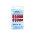 shills professional reusable press on nails square spn670