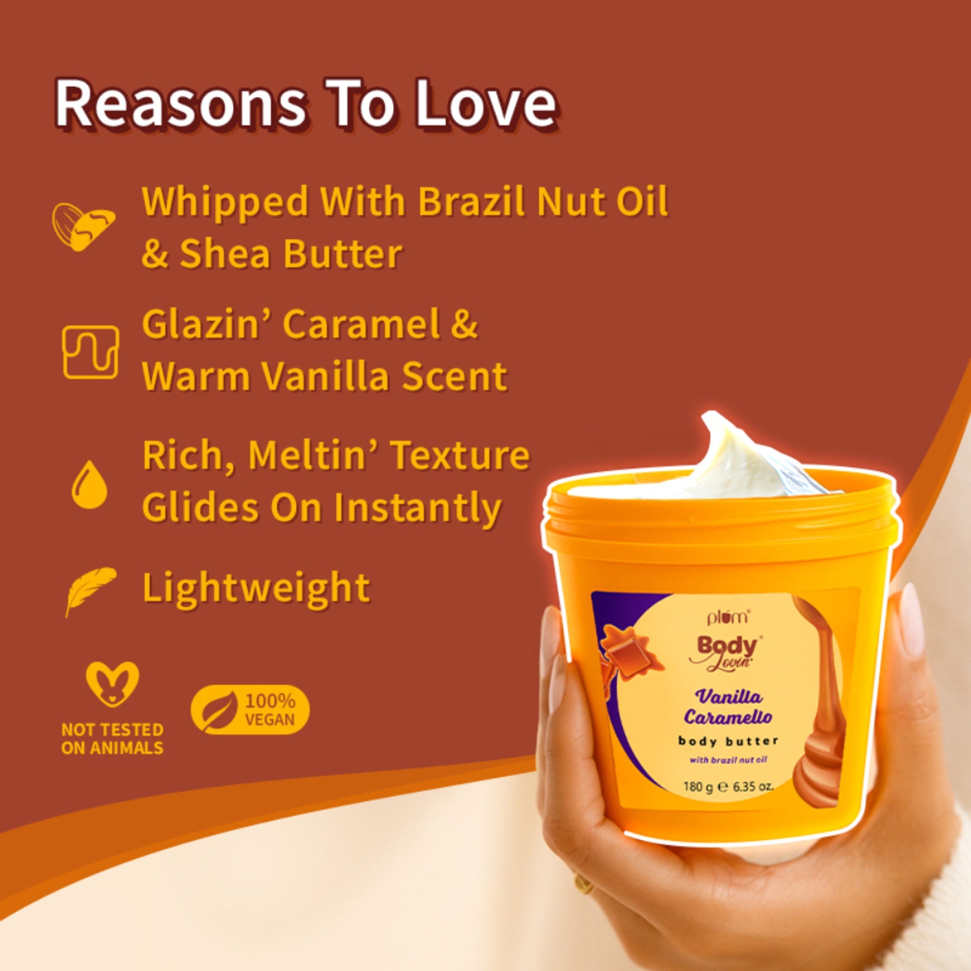 Plum BodyLovin Vanilla Caramello Body Butter