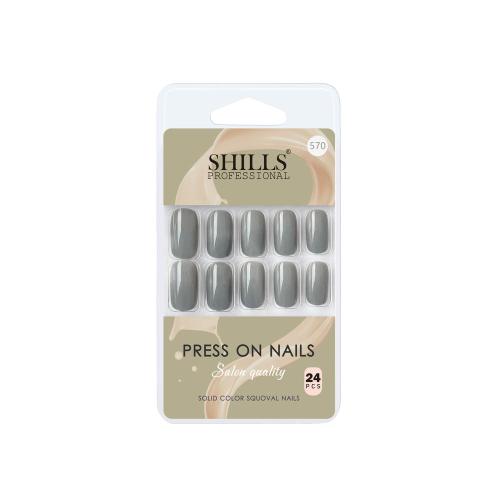 shills professional reusable press on nails square spn570