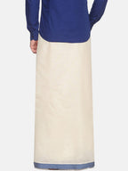 Sethukrishna Off White Traditional Kerala Double Mundu - Distacart