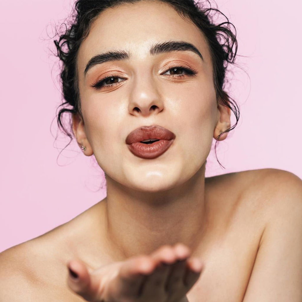 Makeup Revolution Pout Bomb Plumping Lip Liner - Espresso Cool Brown - Distacart