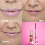 Makeup Revolution Pout Bomb Plumping Lip Liner - Chauffeur Nude - Distacart