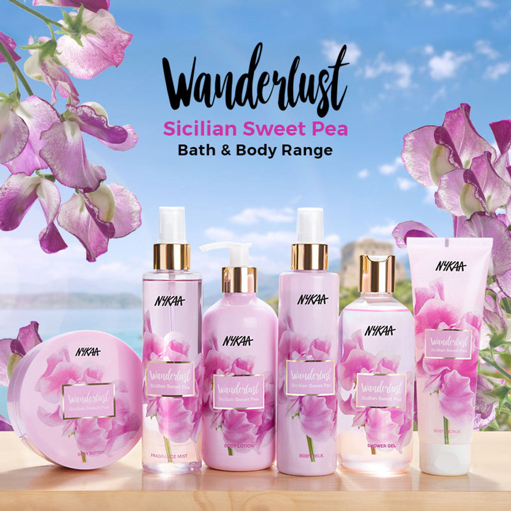 Wanderlust Moisturizing Body Lotion - Sicilian Sweet Pea