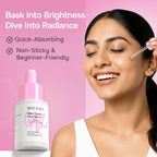 Swiss Beauty Care Glow Fusion Face Serum - 10% Vitamin C & Sakura Extract - Distacart