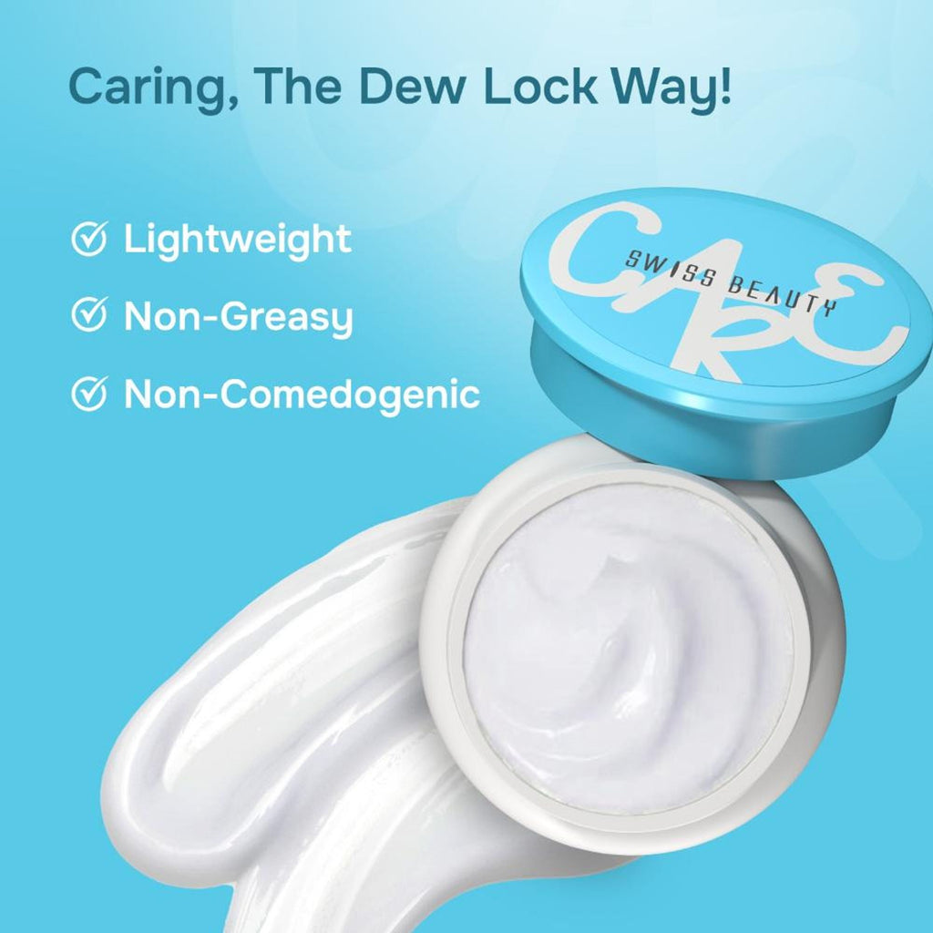 Swiss Beauty Care Dew Lock Day Cream With SPF 15+++ - 2% Aqua Neo & 2% Blueberry Extract - Distacart