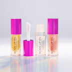 Makeup Revolution Glaze Lip Oil Intense Nourishment With Hyaluronic Acid Vitamin E - Glam Pink - Distacart