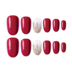 shills professional reusable press on nails oval spn701