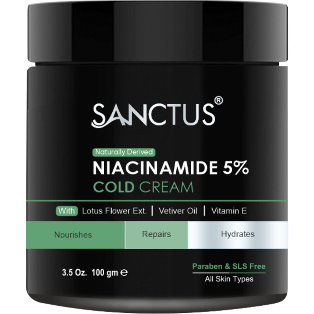 SANCTUS Moisturizing 5% Niacinamide Cold Cream - 100g