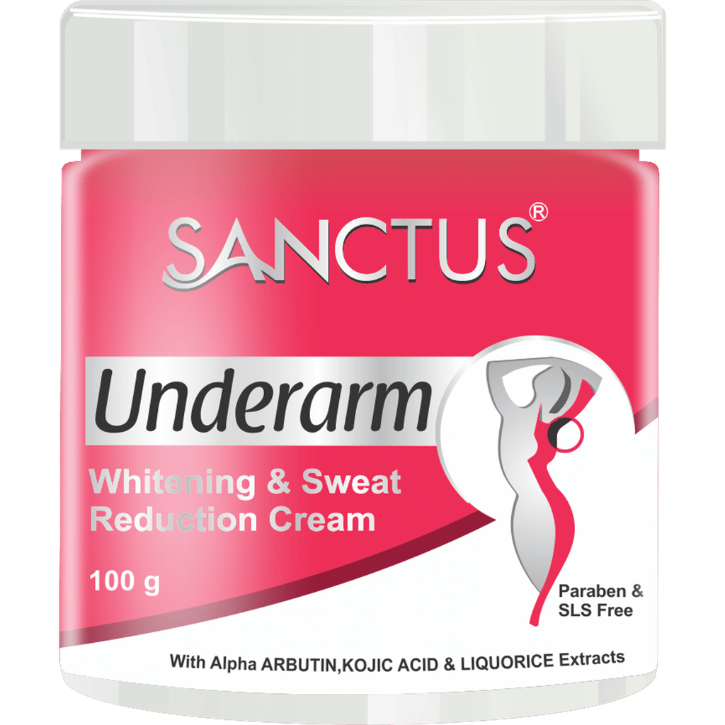 SANCTUS Underarm Whitening & Sweat Reduction Cream - 100g