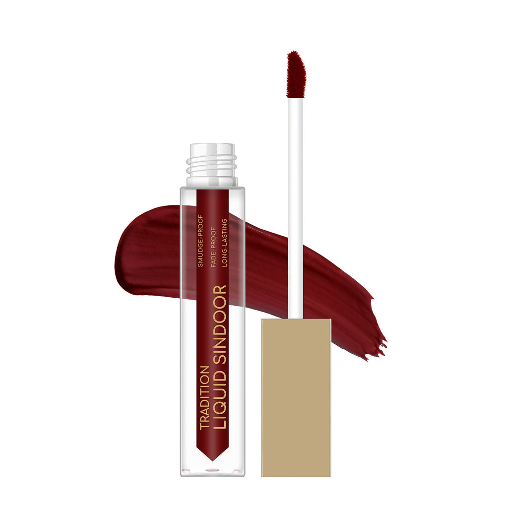 Swiss Beauty Tradition Liquid Sindoor - Maroon Color - 02 - Distacart