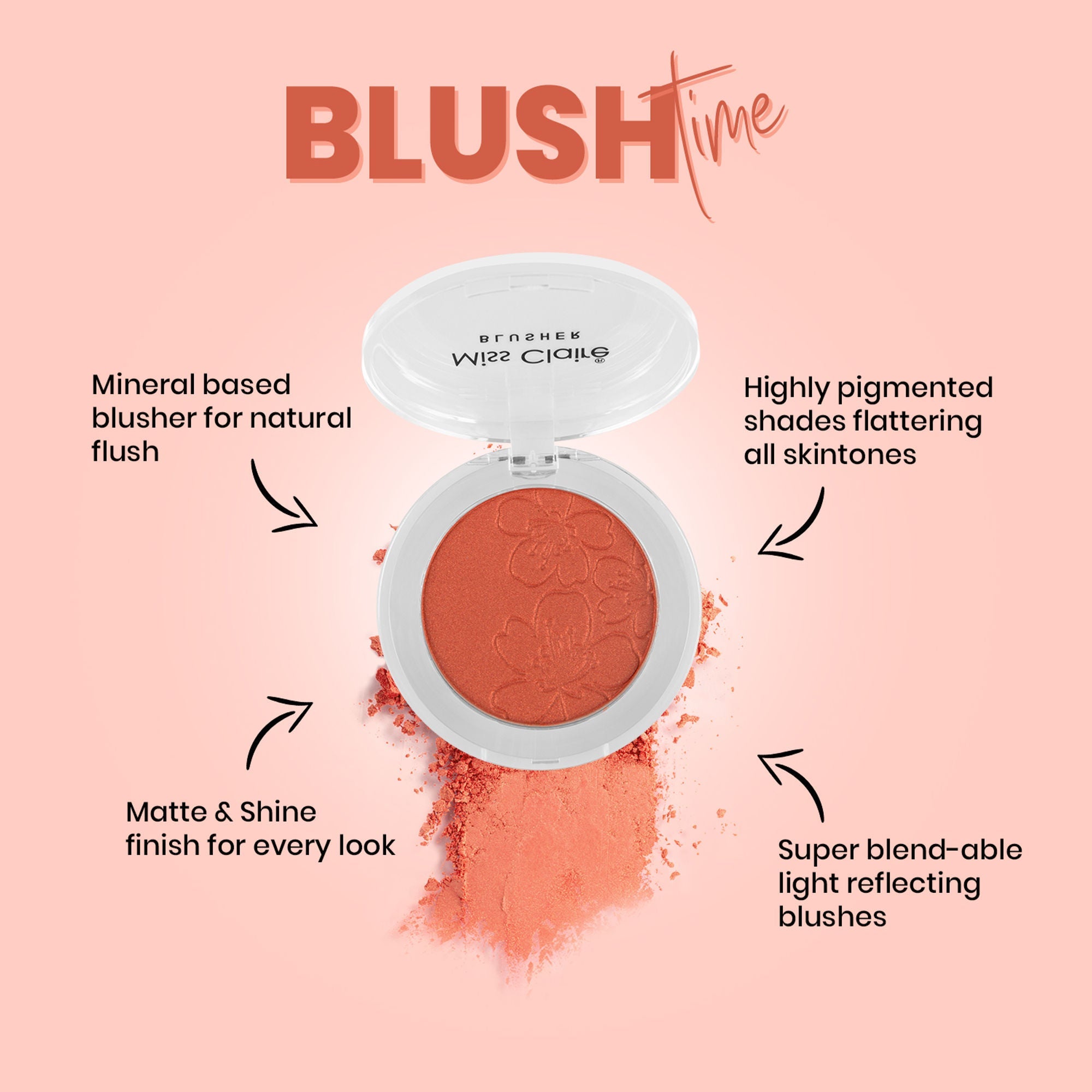 Miss Claire Round Blusher - 22 - Distacart