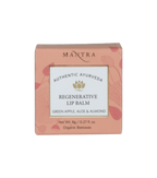 Mantra Herbal Regenerative Lip Balm Green Apple, Aloe & Almond - Distacart