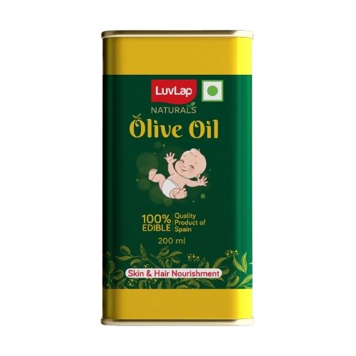 LuvLap Naturals Baby Body Massage Olive Oil for New Born