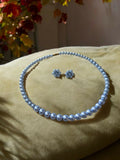 Inhanns Spectrum Everyday Pearl Sets - Single Strand - Teelblue