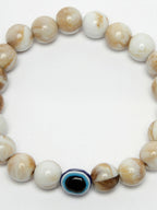 NVR Men & Women Marble Evil Eye Adjustable Bracelet - Distacart