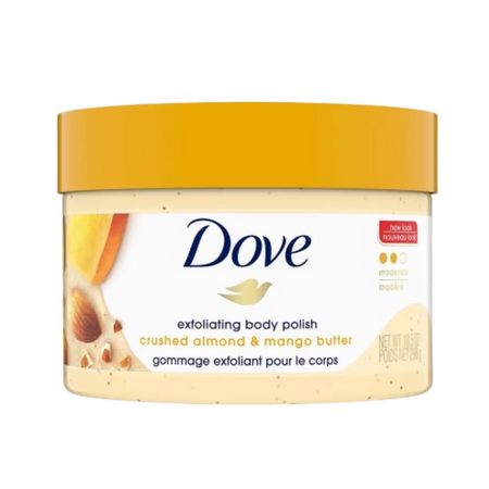 Dove Exfoliating Body Polish Scrub - Crushed Almond And Mango Butter