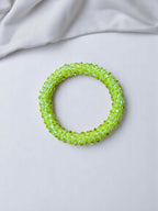 Inhanns Unisex Crystal Bloom – Adjustable Crystal Bead Bracelets - Yellow - Distacart