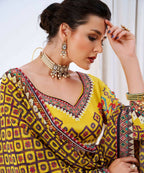 Wedding Designer Yellow Chinon Lehengha Choli - Anbazaar - Distacart