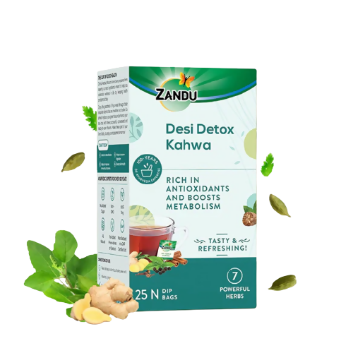 Zandu Desi Detox Kahwa - Distacart
