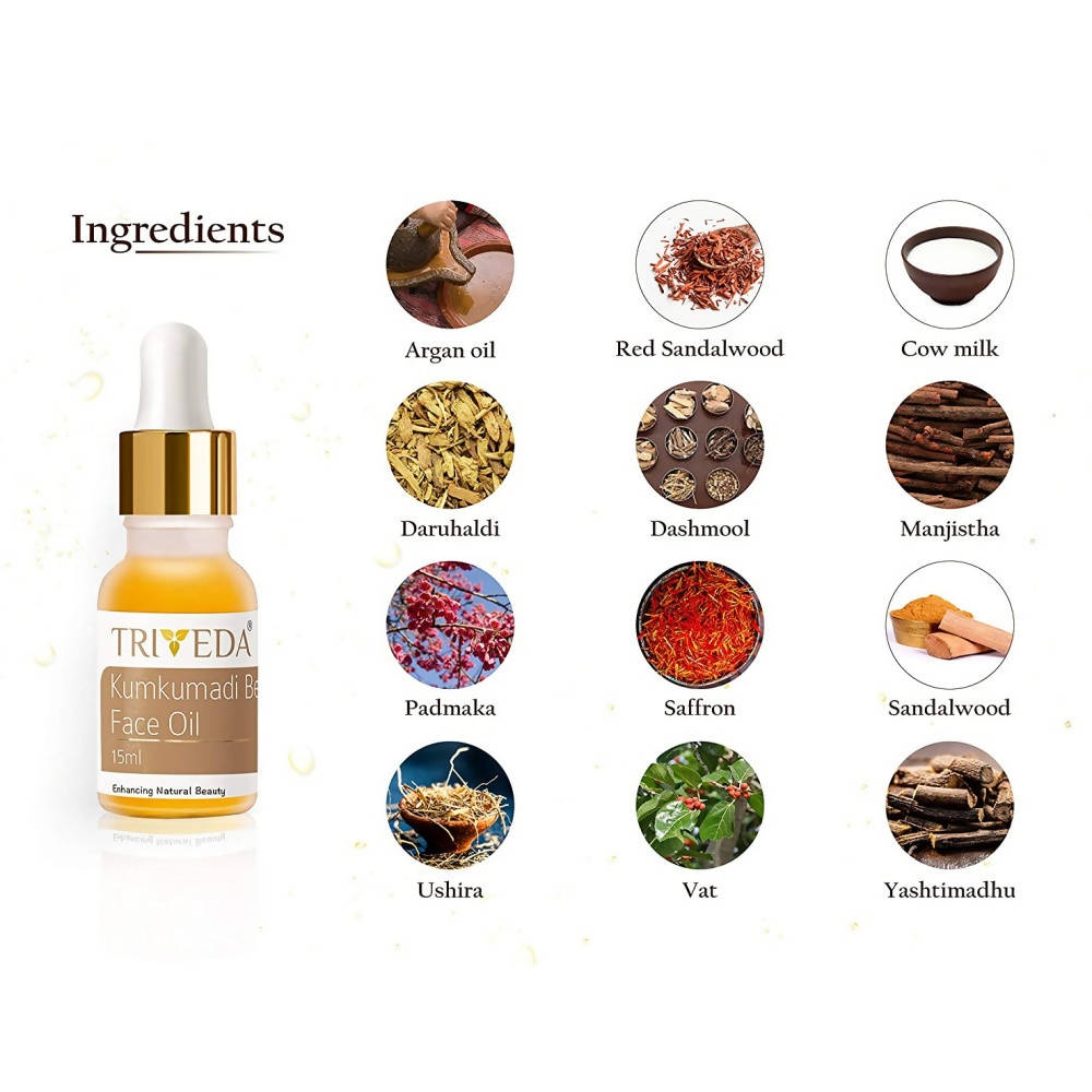Triveda Kumkumadi Beauty Face Oil