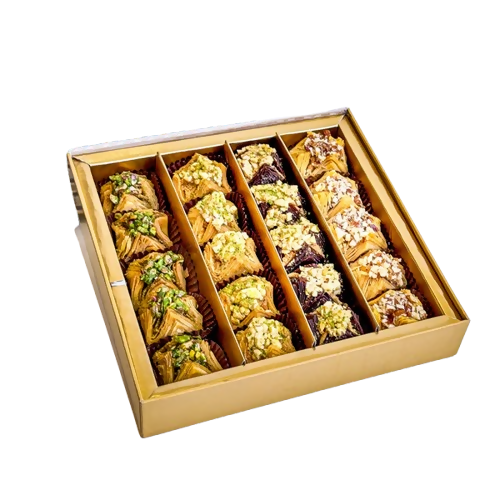 Gwalia Sweets Assorted Boukaj Baklawa Box - Distacart